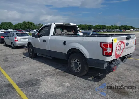 2018 Ford F-150 Xl from USA, damaged, VIN 1FTMF1CB4JKC60846